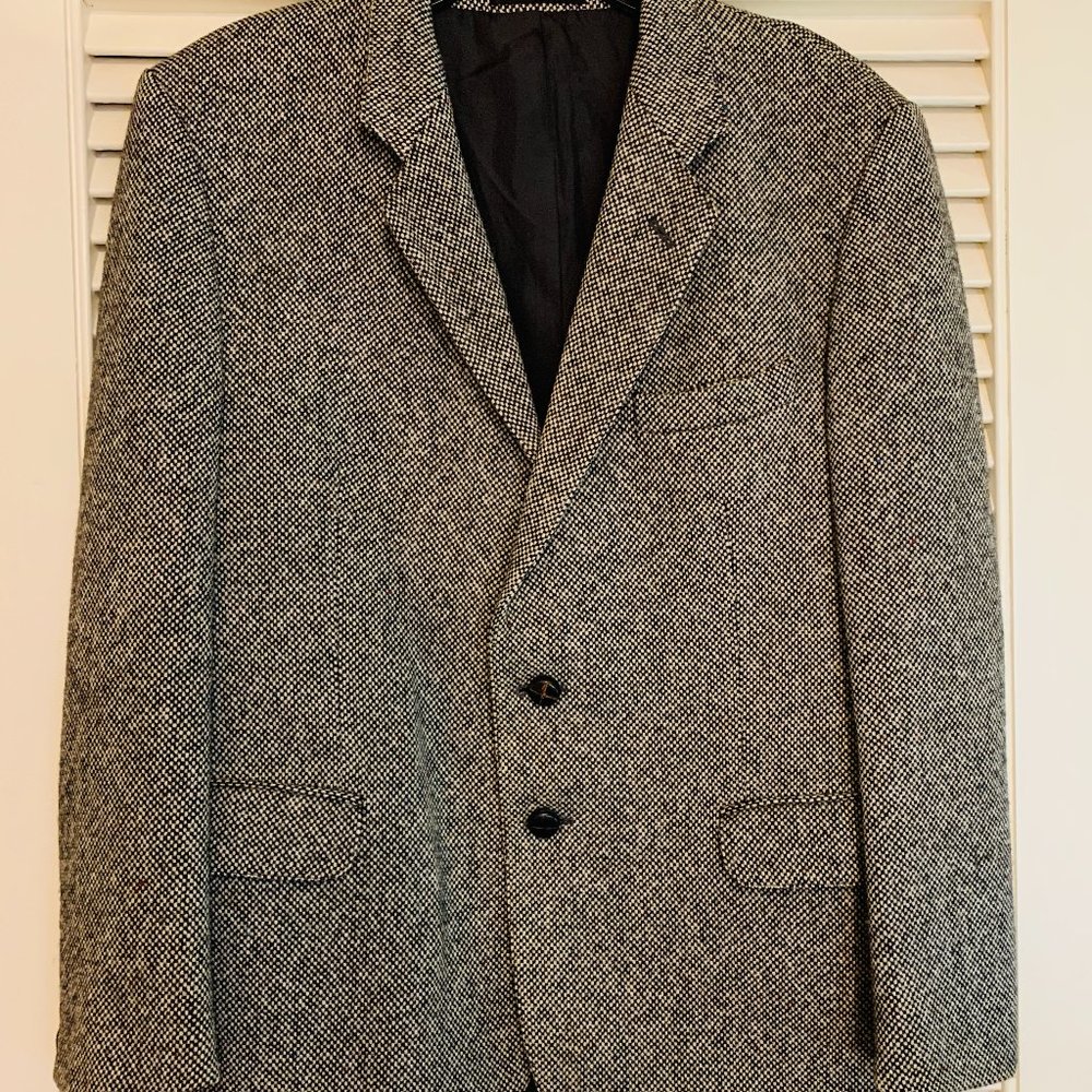 Donegal Tweed Sport Coat 42S European Cut